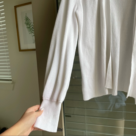 LOFT Bright White Cardigan 🤍 - Picture 2 of 5